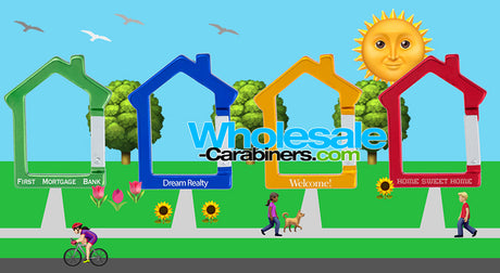 A Carabiner Shaped Like A House