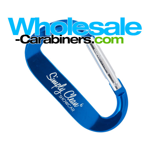 70mm LogoBeener® Carabiner Keychains