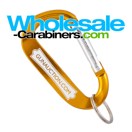 70mm LogoBeener® Carabiner Keychains