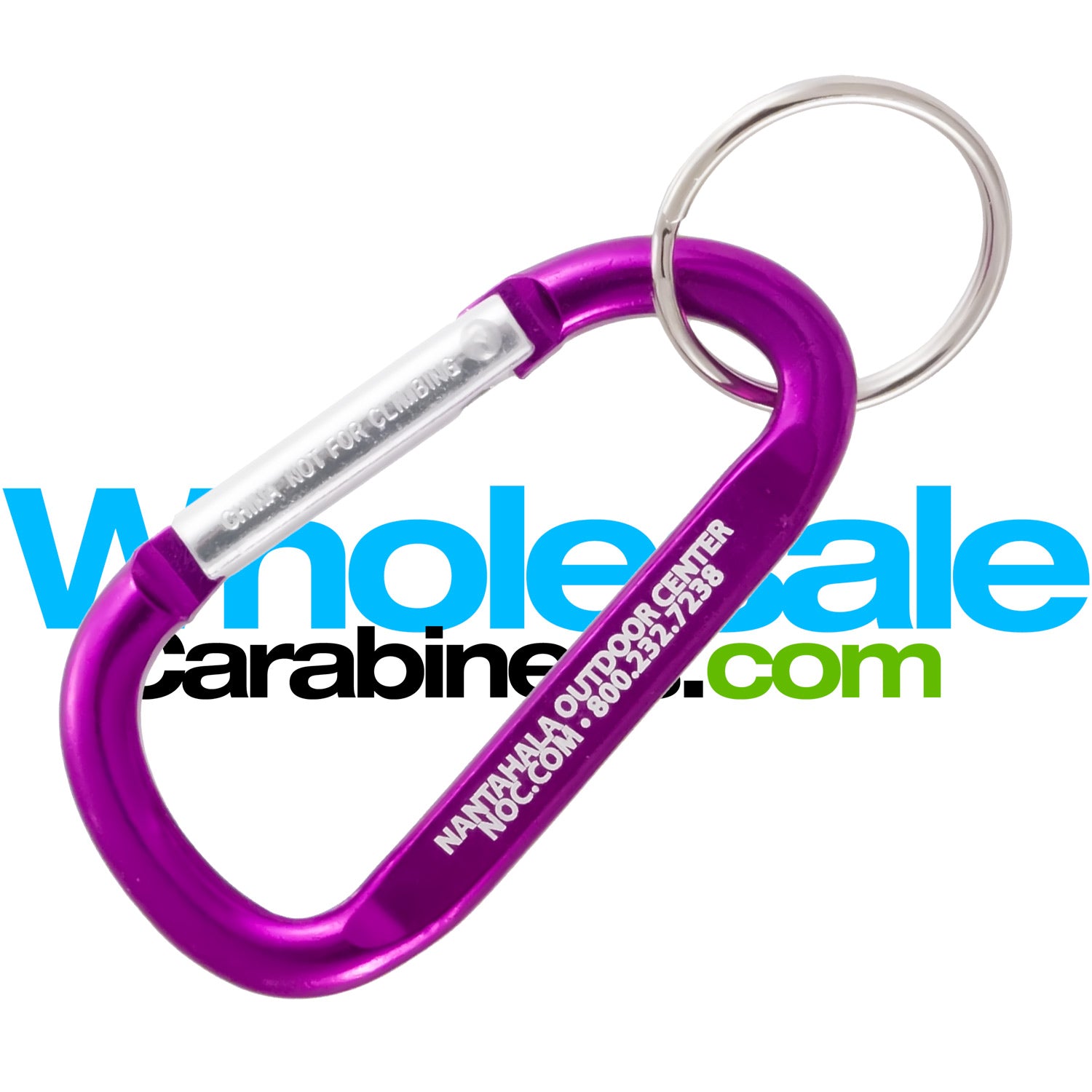 Carabiner Keychains 60mm 2.5 Inch