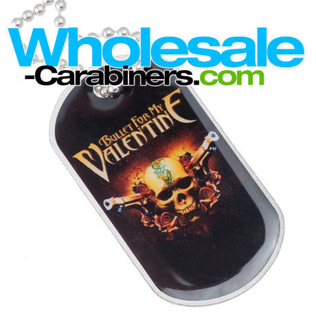 Custom Metal Dog Tags with Full Color Imprint