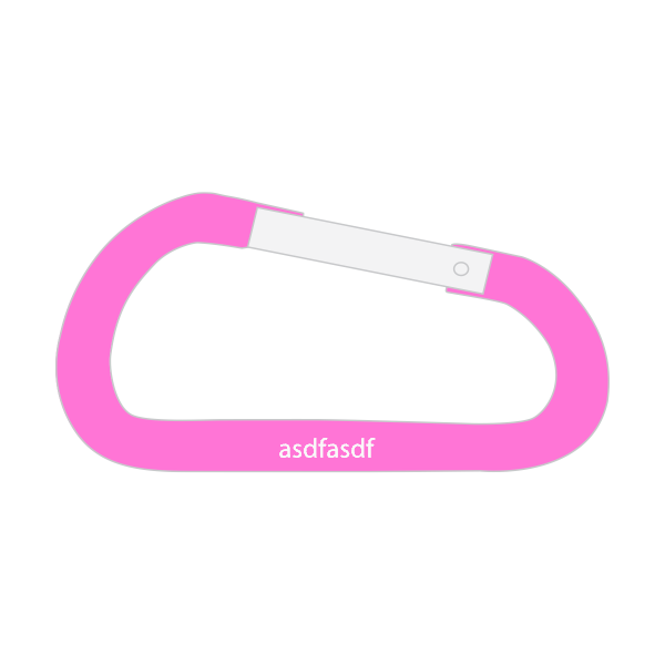 Carabiner Keychains 60mm 2.5 Inch