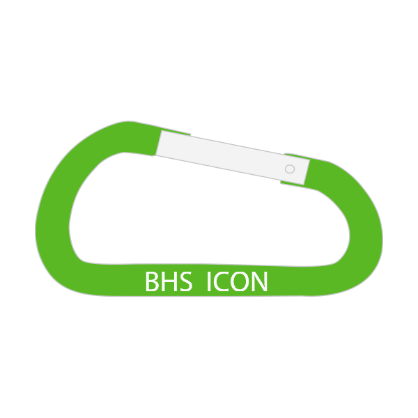Carabiner Keychains 60mm 2.5 Inch