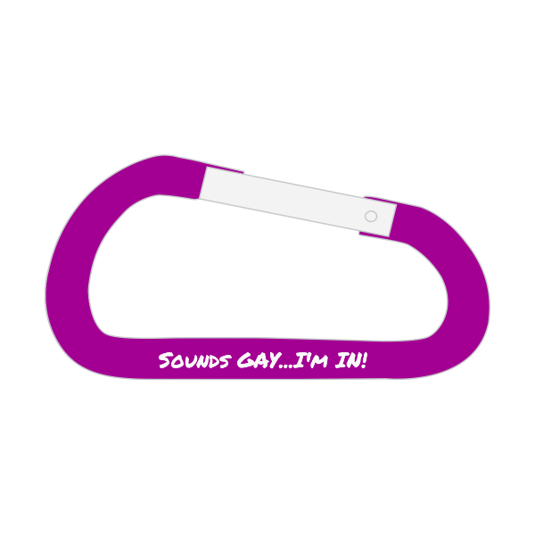 Carabiner Keychains 60mm 2.5 Inch
