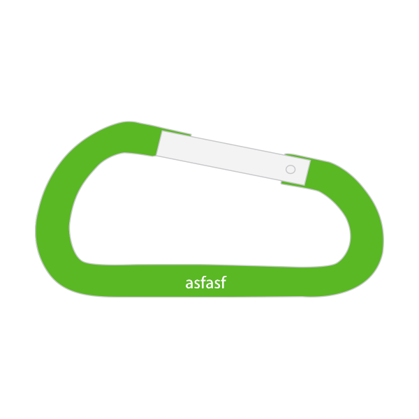 Carabiner Keychains 60mm 2.5 Inch