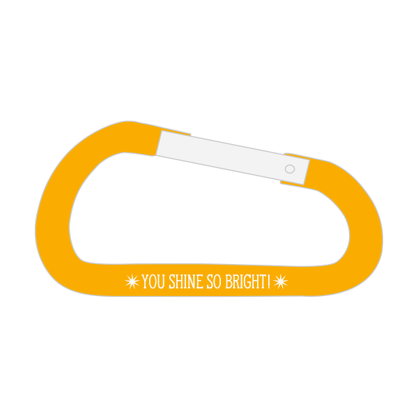 Carabiner Keychains 60mm 2.5 Inch