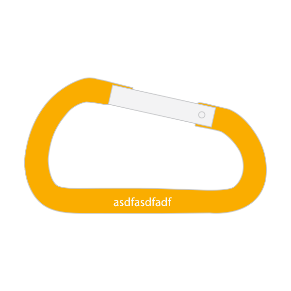 Carabiner Keychains 50mm 2 Inch