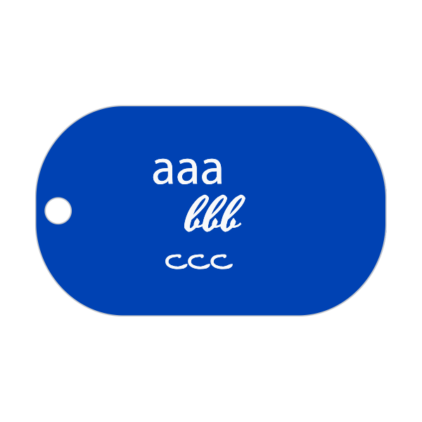 Dog Tags Custom Engraved