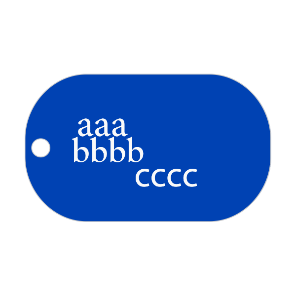 Dog Tags Custom Engraved