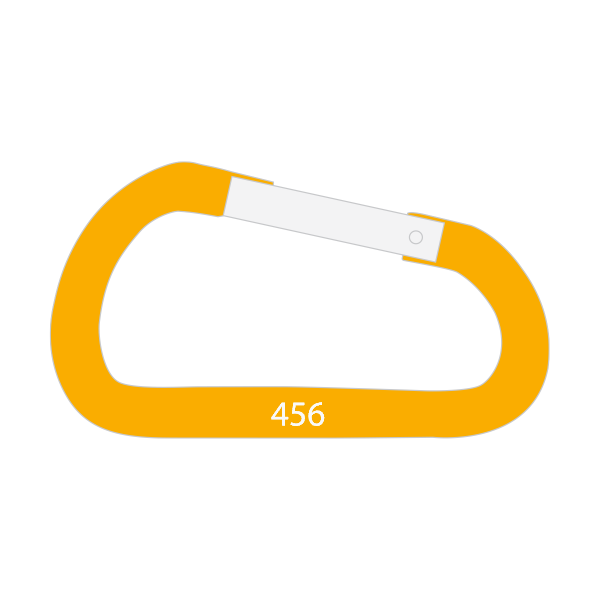 Carabiner Keychains 80mm 3.125 Inch