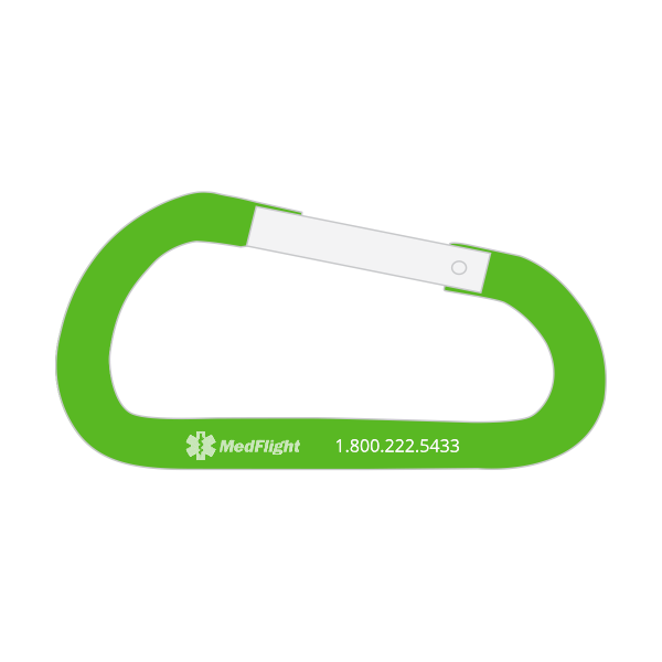 Carabiner Keychains 60mm 2.5 Inch