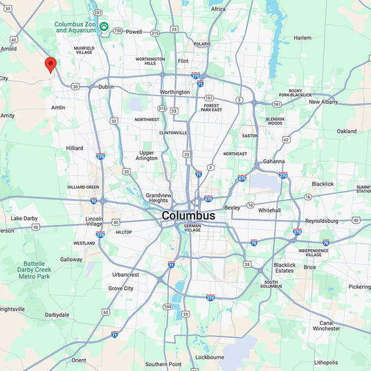 Map showing Wholesale Carabiners proximity.