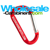 Engraved Red Carabiner 3.125-inches (80mm)