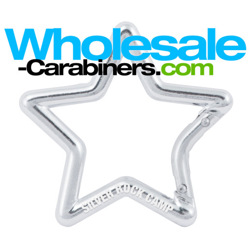 Star Shape Carabiners: Custom Engraved in 3 Days!