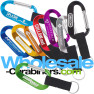 Custom Engraved LogoBeener® Carabiner Keychains with Key Straps